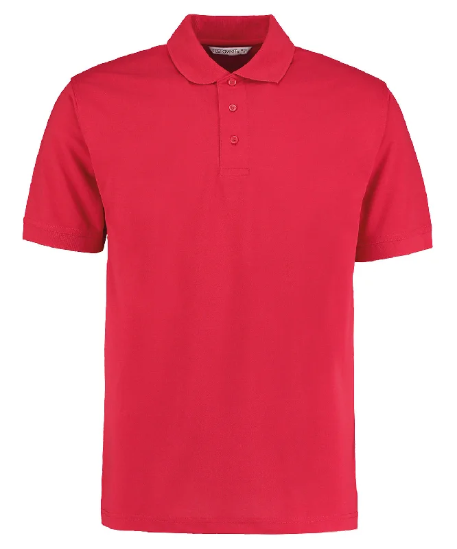 Party polo shirtRed* - Klassic polo with Superwash® 60°C (classic fit) (C)