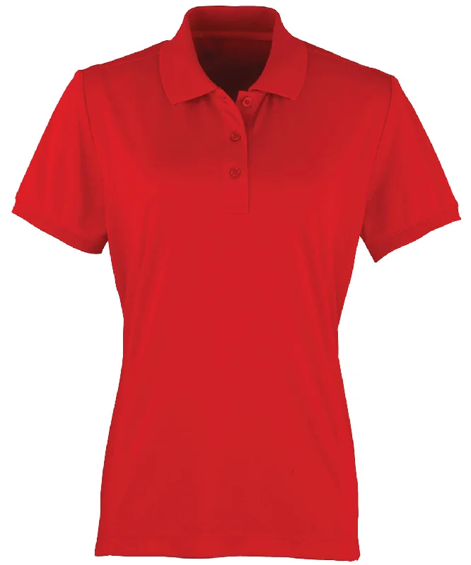 Men’s polo shirtRed - Women's Coolchecker® piqué polo