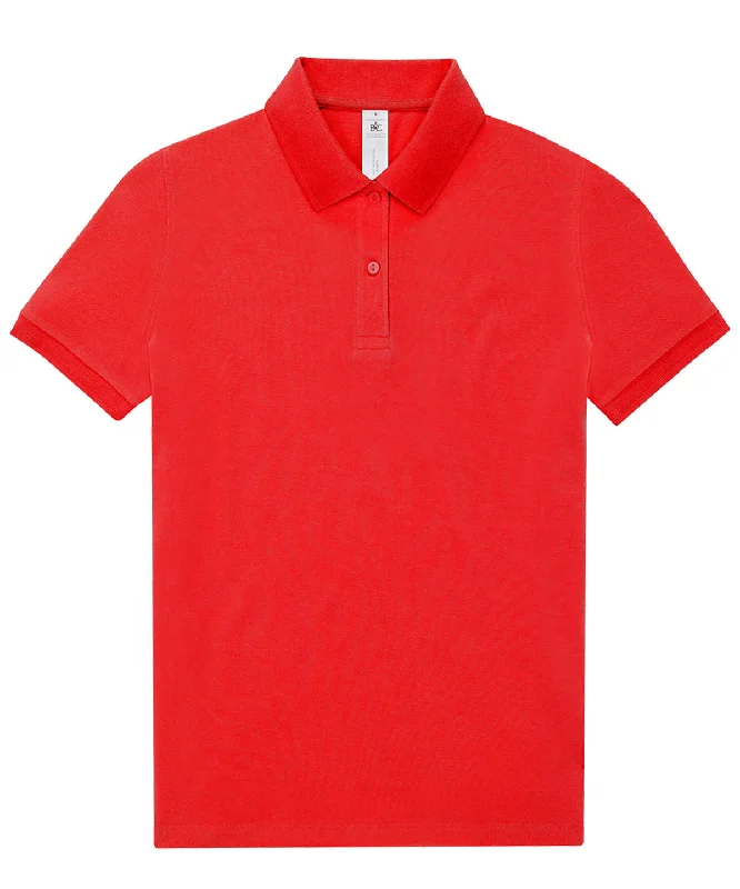 Petite polo shirtRed - B&C My Polo 180 /Women