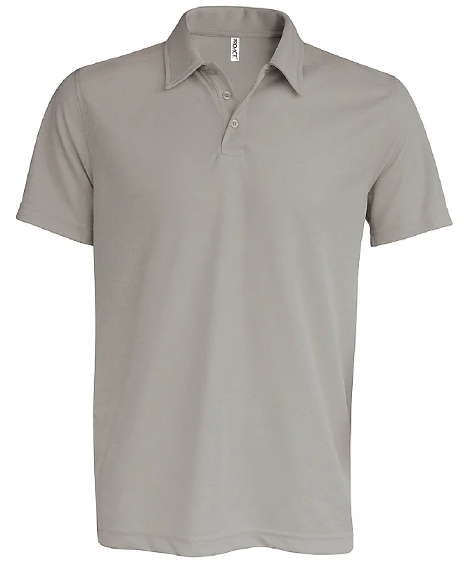 Abstract polo shirtFine Grey - Men's short-sleeved polo shirt