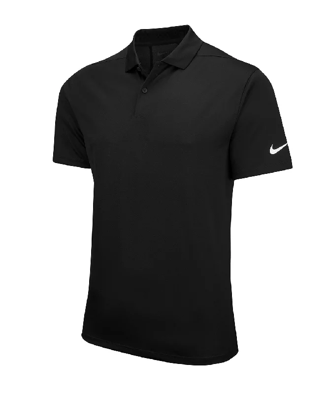 Silk polo shirtBlack/White* - Nike Victory solid polo