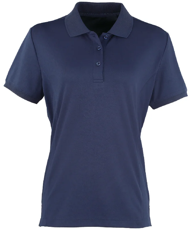 Sustainable polo shirtNavy - Women's Coolchecker® piqué polo