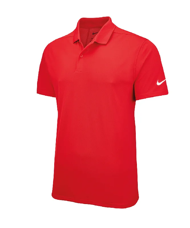 Glitter polo shirtUniversity Red/White* - Nike Victory solid polo