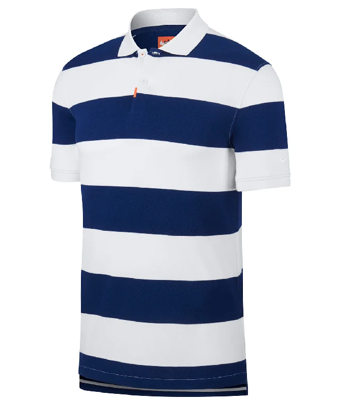 Maternity polo shirtBlue Void/White/White - The Nike polo golf stripe slim