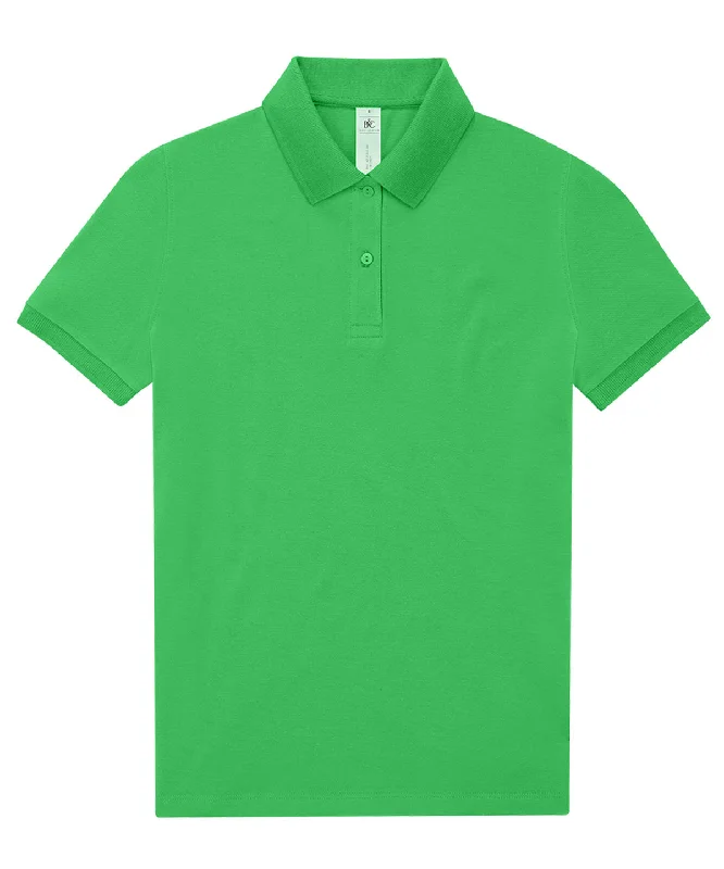 Recycled polo shirtApple Green - B&C My Polo 180 /Women