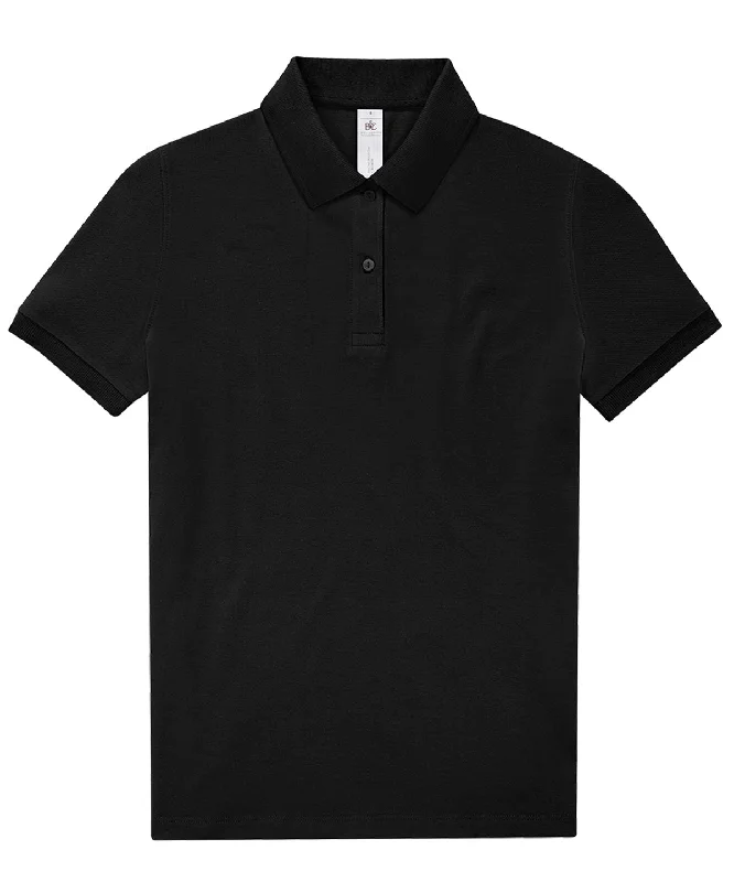 Bridal polo shirtBlack* - B&C My Polo 210 /Women