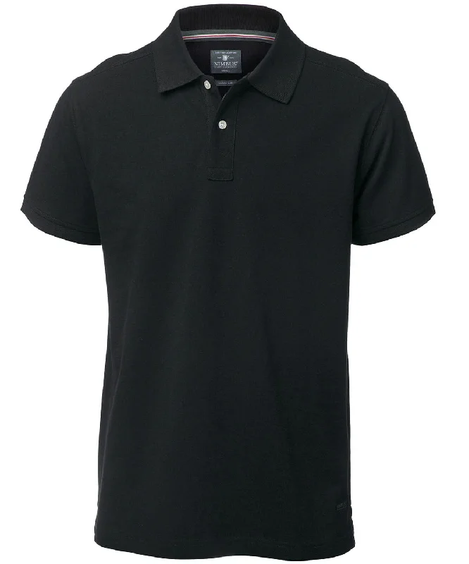 Collared polo shirtBlack - Yale – the luxurious classic polo