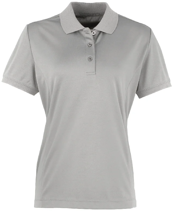 Petite polo shirtSilver - Women's Coolchecker® piqué polo