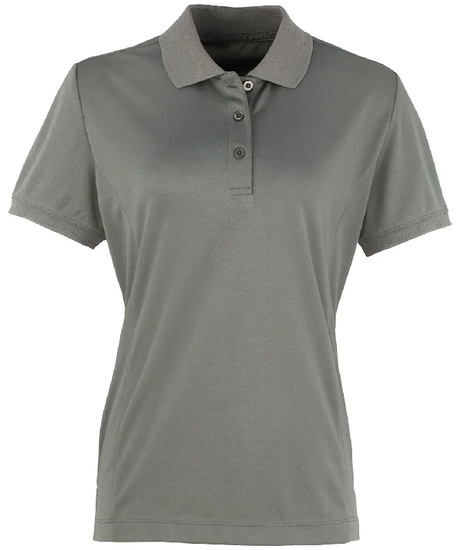 Heated polo shirtDark Grey - Women's Coolchecker® piqué polo