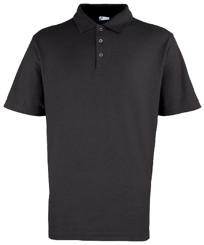 Bold polo shirtBlack - Stud polo