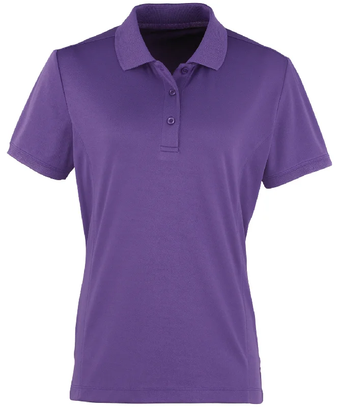 Unisex polo shirtPurple - Women's Coolchecker® piqué polo