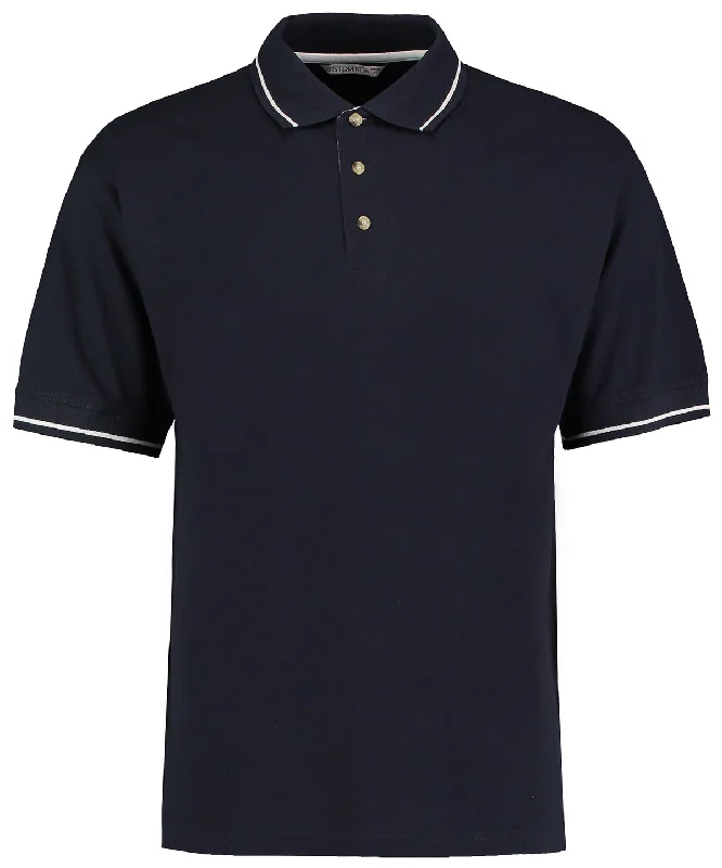 Abstract polo shirtNavy/White - St Mellion polo (classic fit)