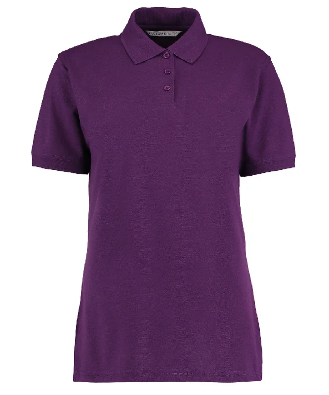 Sleeveless polo shirtDark Purple - Klassic polo women's with Superwash® 60°C (classic fit)