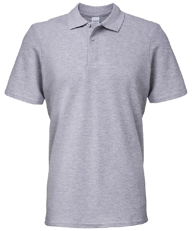 Anti-odor polo shirtRingspun Sport Grey - Softstyle™ adult double piqué polo (C)