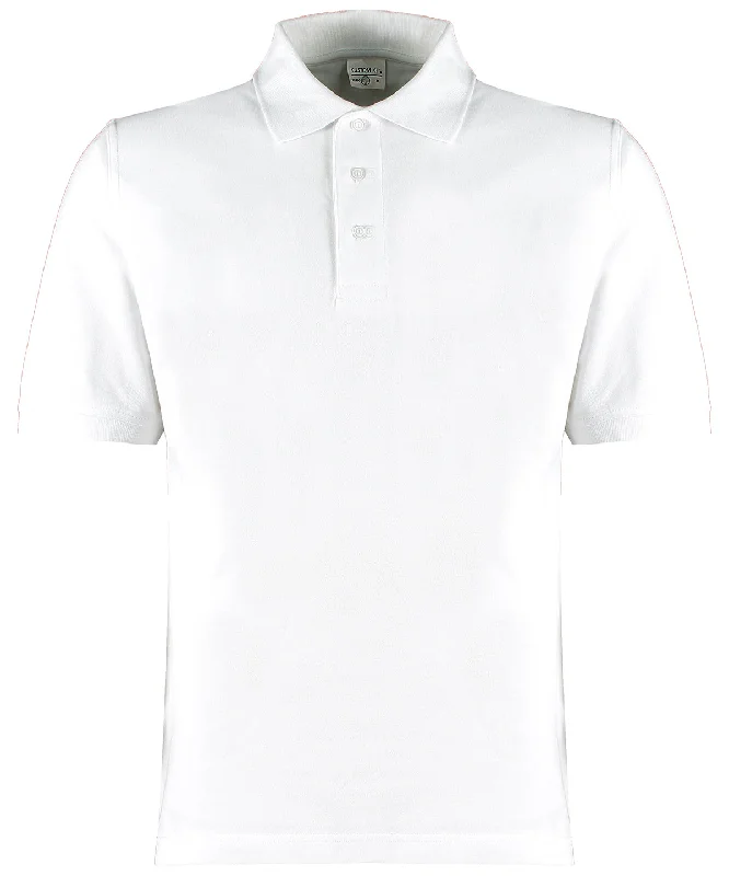 Cotton polo shirtWhite - Classic fit cotton Klassic Superwash® 60° polo