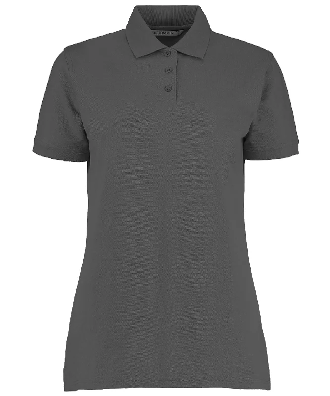 Button-up polo shirtCharcoal - Klassic polo women's with Superwash® 60°C (classic fit)