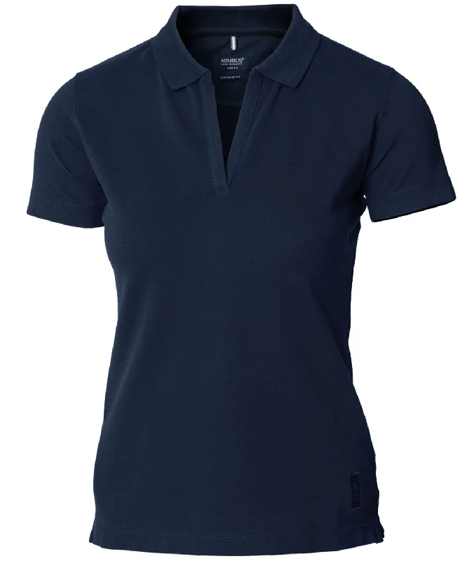 Cropped polo shirtNavy - Women’s Harvard v-neck – stretch deluxe polo