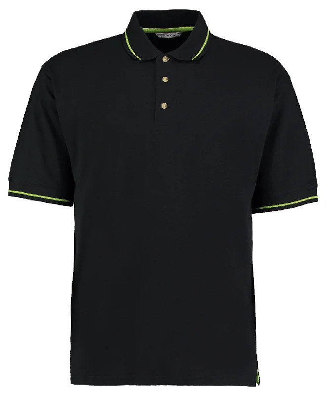 Black/Lime - St Mellion polo (classic fit)