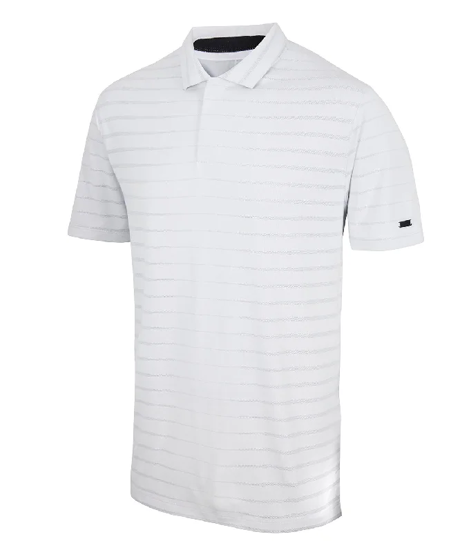 Evening polo shirtWhite/Sky Grey - Nike dry vapor polo