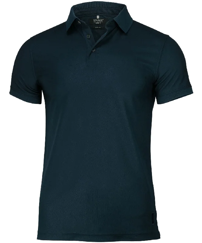 Plus-size polo shirtNavy - Clearwater – quick-dry performance polo