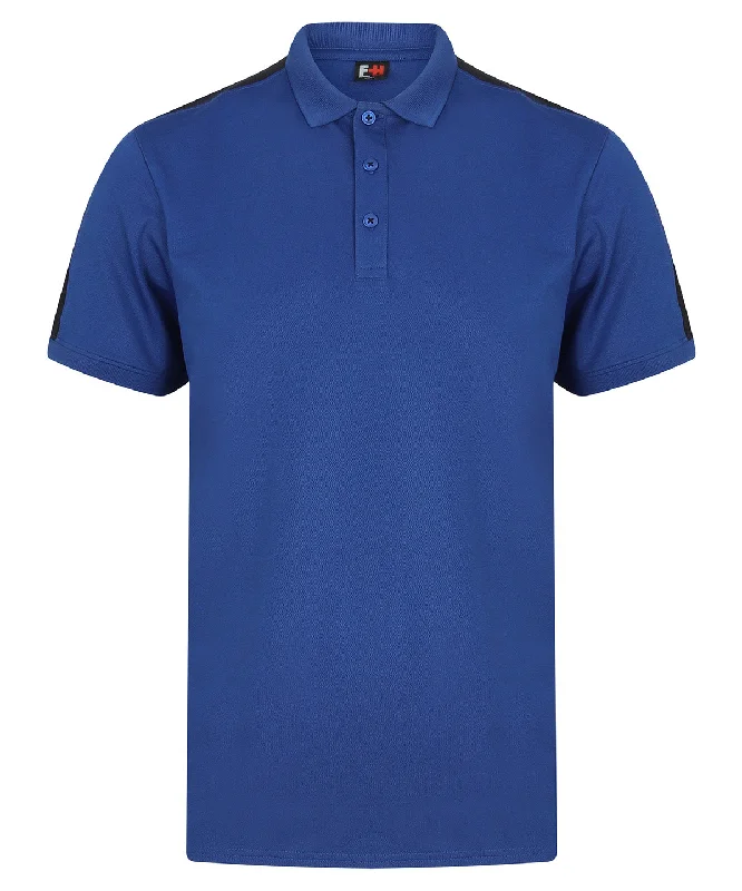 Embroidered polo shirtRoyal/Navy - Contrast panel poloÊ