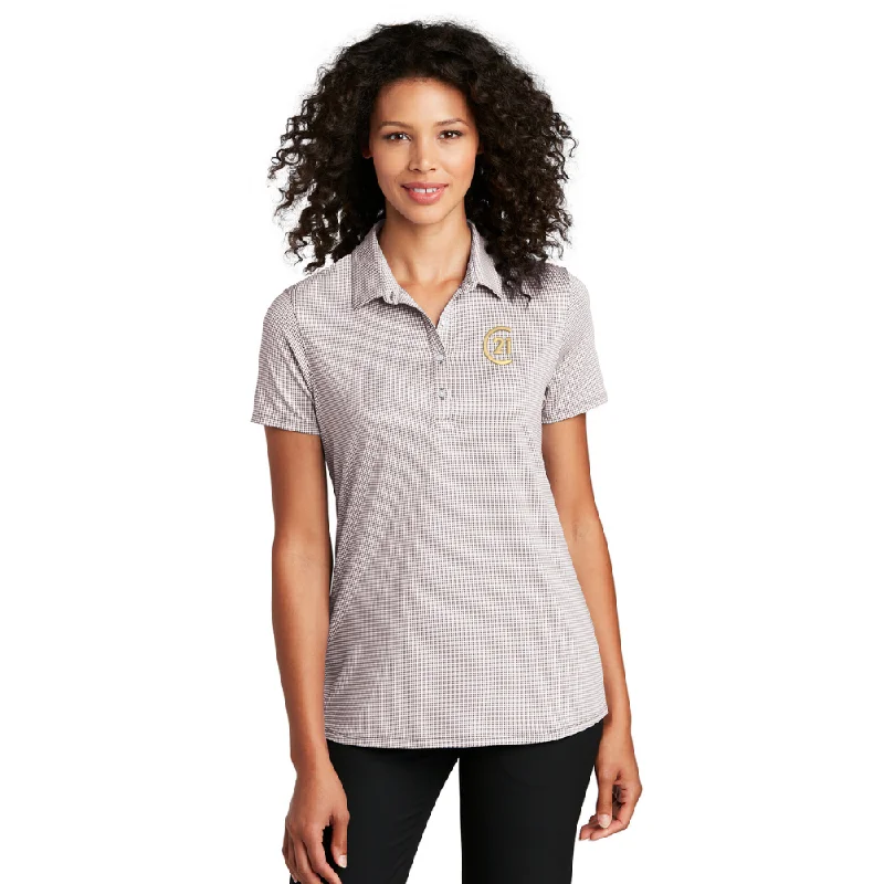 Patched polo shirtSEAL Polo Ladies - Micro Check Gingham