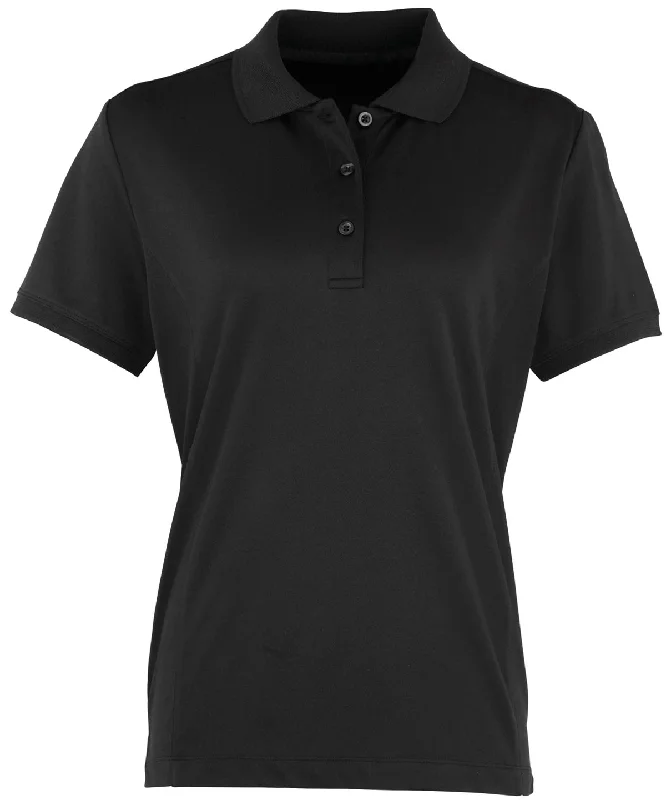 Tech polo shirtBlack - Women's Coolchecker® piqué polo