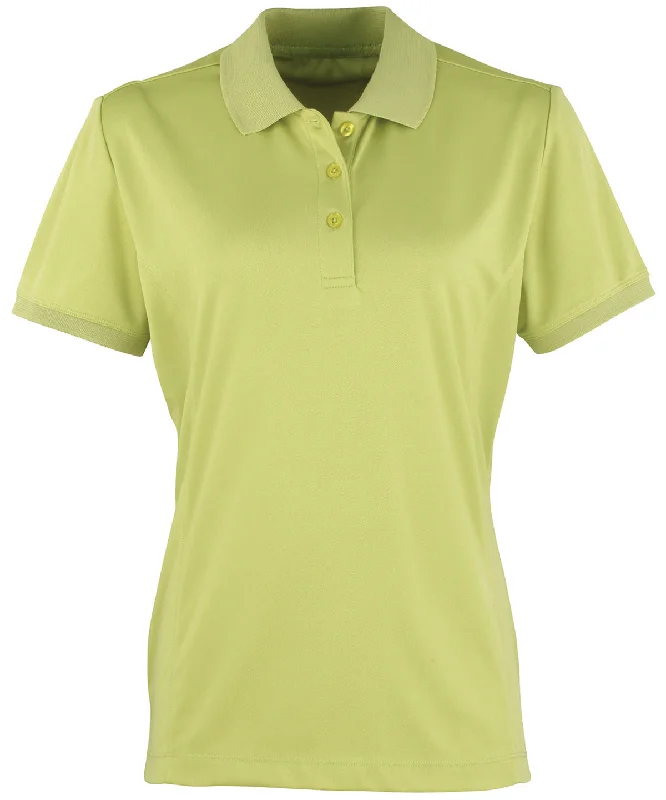 Vegan polo shirtLime - Women's Coolchecker® piqué polo