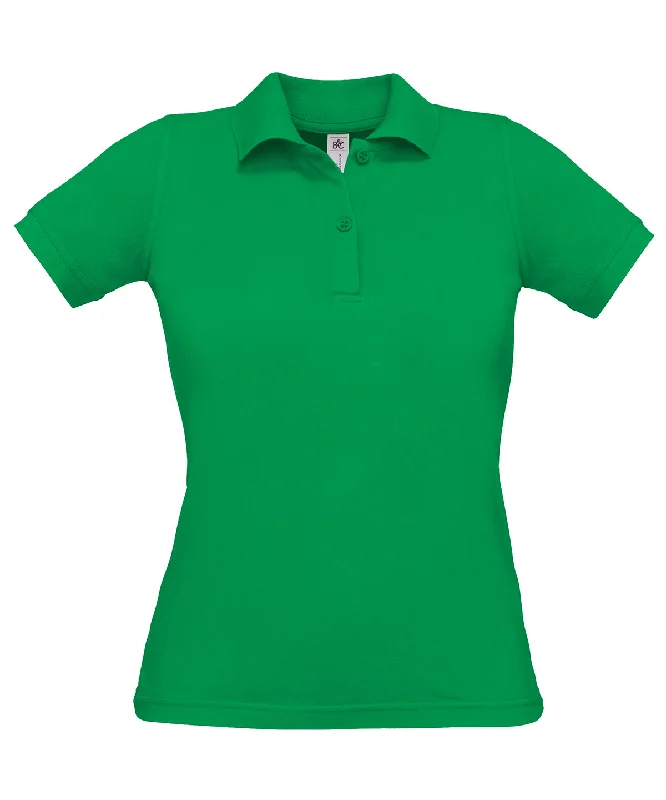 Heavyweight polo shirtKelly Green - B&C ID.001 polo /women (C)