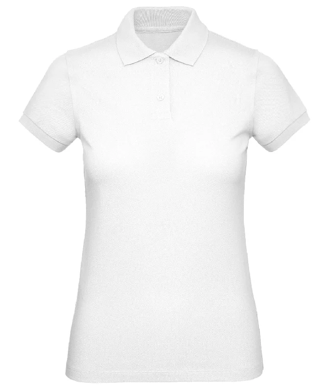 Vegan polo shirtWhite - B&C Inspire Polo /women