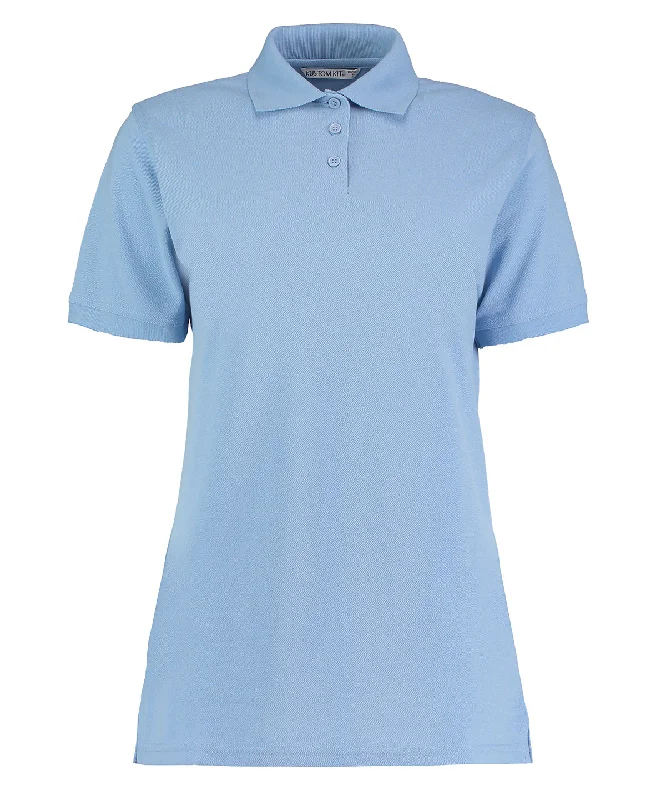 Longline polo shirtLight Blue - Klassic polo women's with Superwash® 60°C (classic fit)