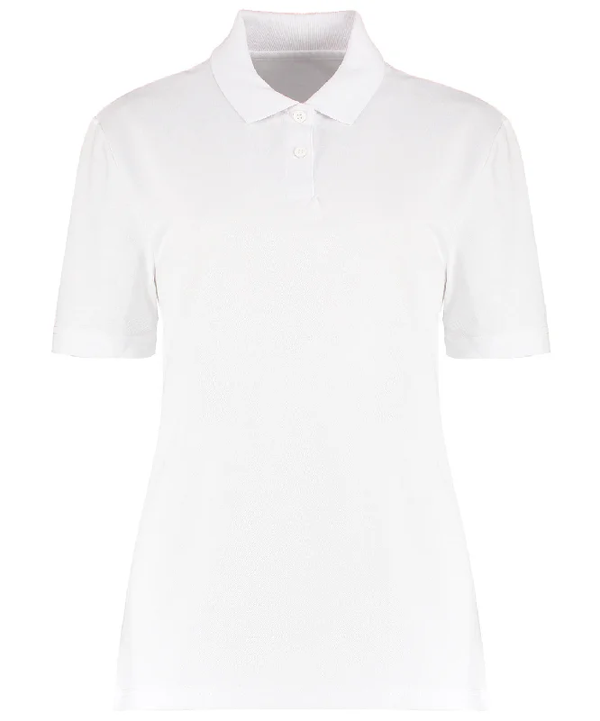 Eco-friendly polo shirtWhite - Women's workforce polo (regular fit)