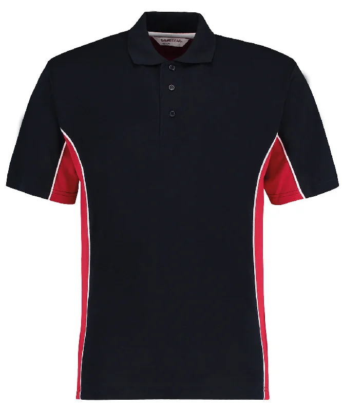 Neutral polo shirtNavy/Red/White - Track polo (classic fit)