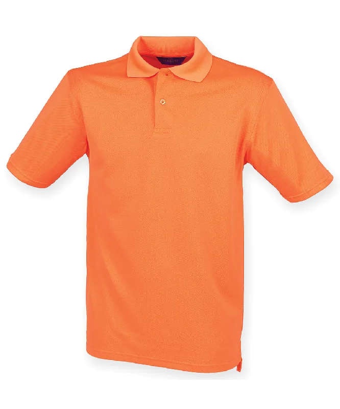 Mesh polo shirtBright Orange - Coolplus® polo shirt (C)