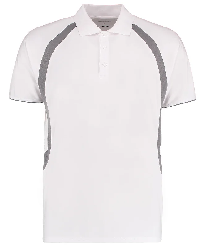 Petite polo shirtWhite/Grey - Gamegear® Cooltex® riviera polo shirt (classic fit)