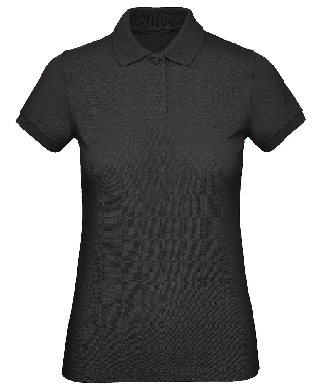 Oversized polo shirtBlack - B&C Inspire Polo /women