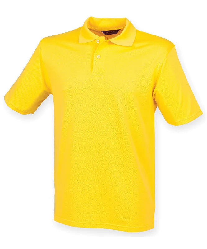 Lace polo shirtYellow - Coolplus® polo shirt (C)