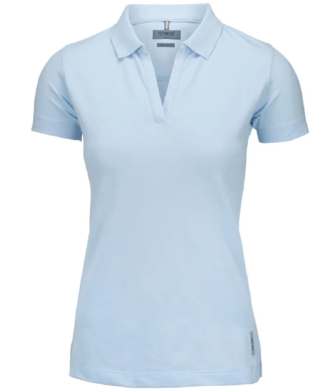 Regular-fit polo shirtSky Blue - Women’s Harvard v-neck – stretch deluxe polo