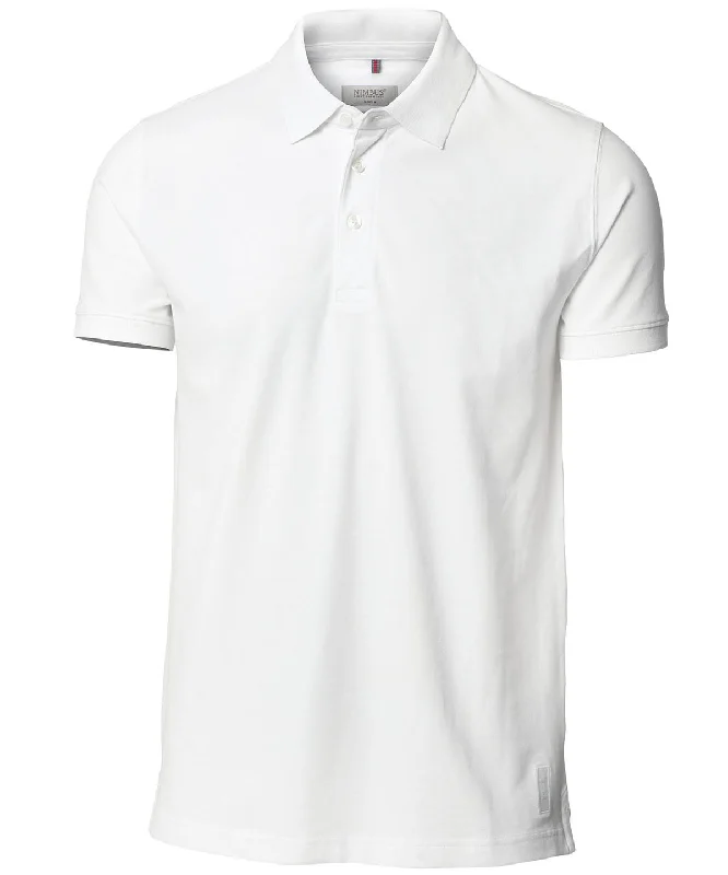 Budget polo shirtWhite - Harvard classic – stretch deluxe polo