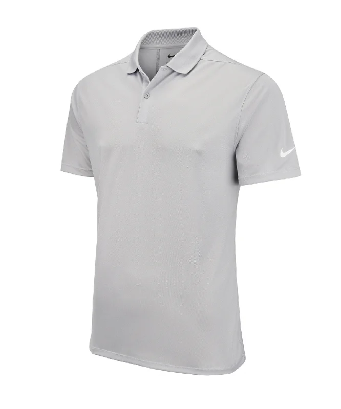 Sheer polo shirtLight Smoke Grey/White - Nike Victory solid polo