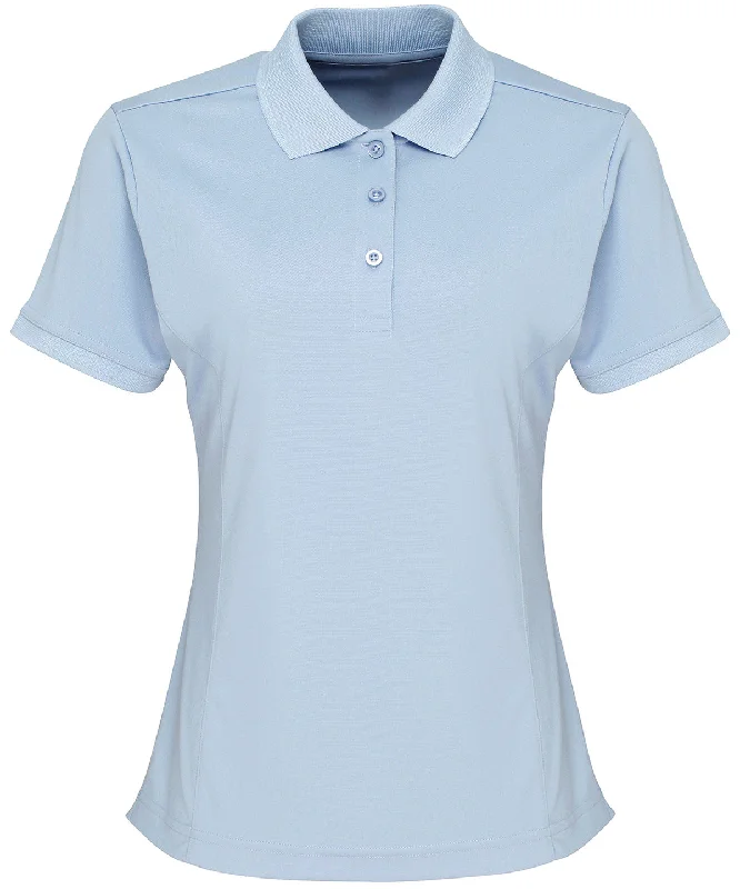 Designer polo shirtLight Blue - Women's Coolchecker® piqué polo