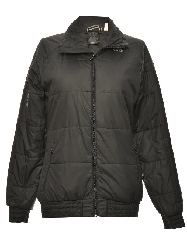 Outdoor JacketsBlack Classic Adidas Puffer Jacket - L