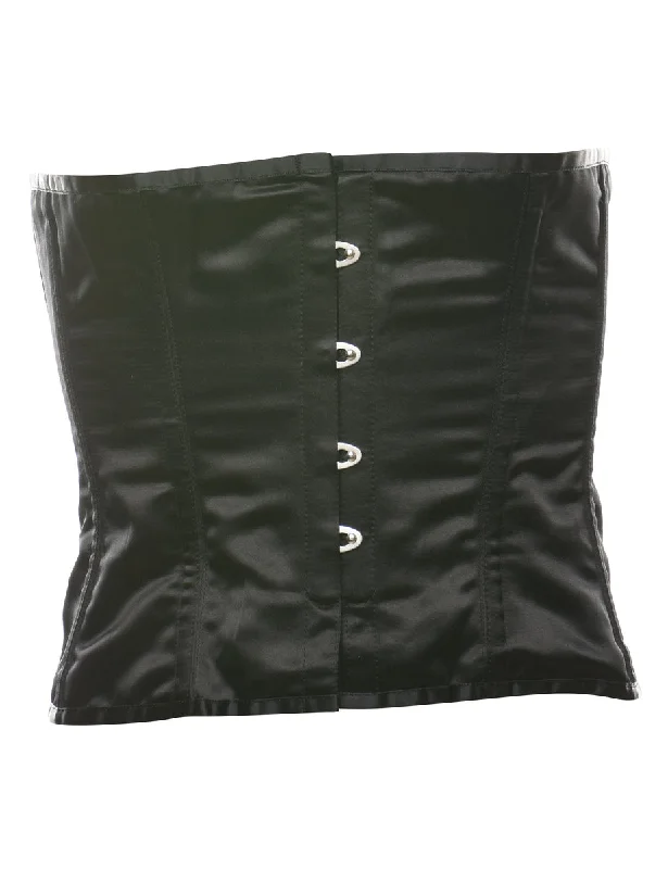 Sports Team JacketsBlack Classic Boned Corset - S