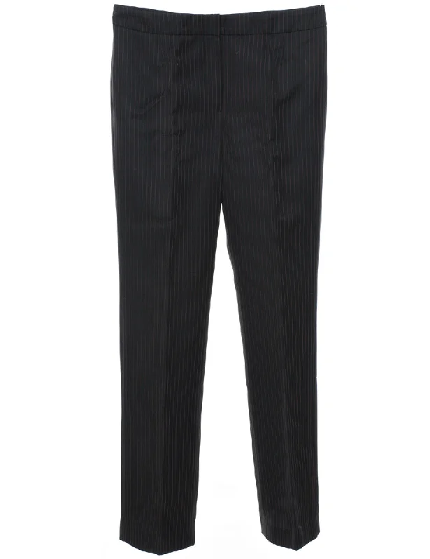 Corduroy JacketsBlack Classic Pinstriped Trousers - W32 L30