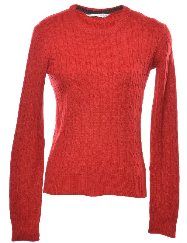 Thermal JacketsCable Knit Jumper - S