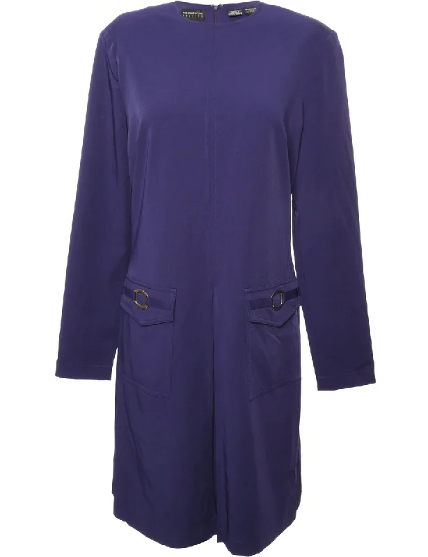 Flannel JacketsPurple Liz Claiborne Dress - M