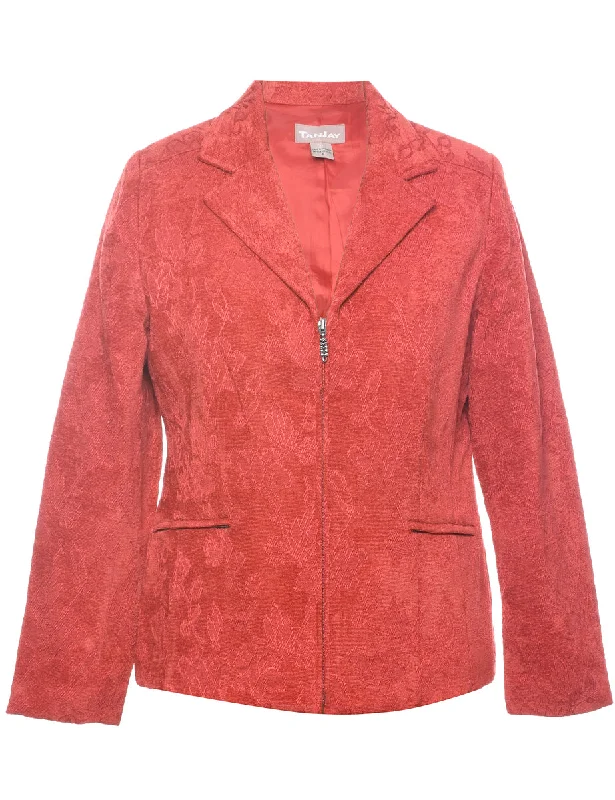 Quilted JacketsRed Tapestry Jacket - L