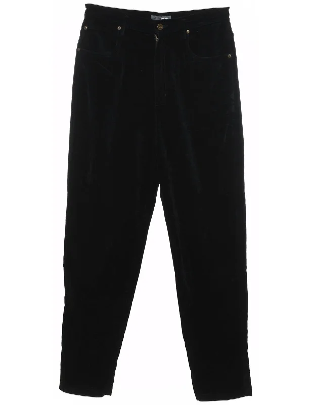 Sheer JacketsTapered Velvet Trousers - W30 L31