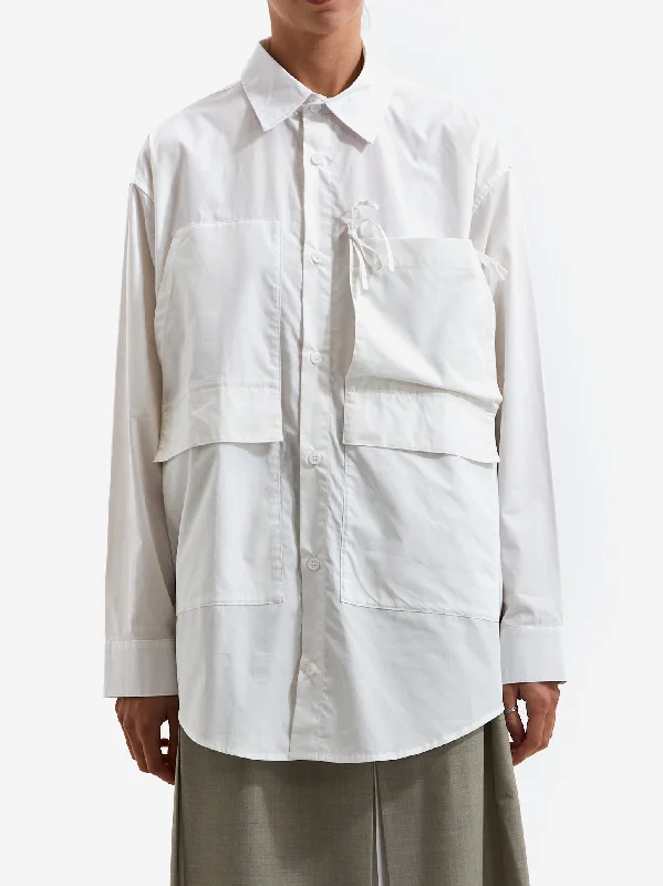 Ribbed Cuff ShirtsARCS Victor Shirt - Ecru