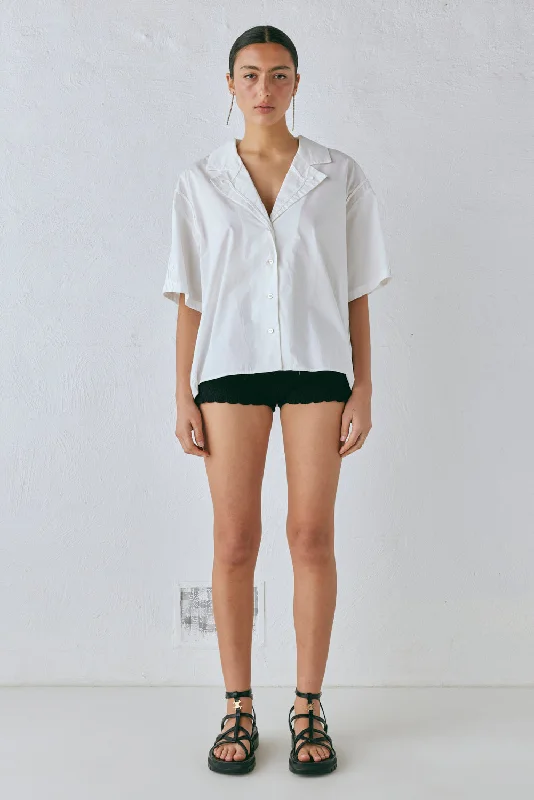 Wrap ShirtsCecile Shirt White